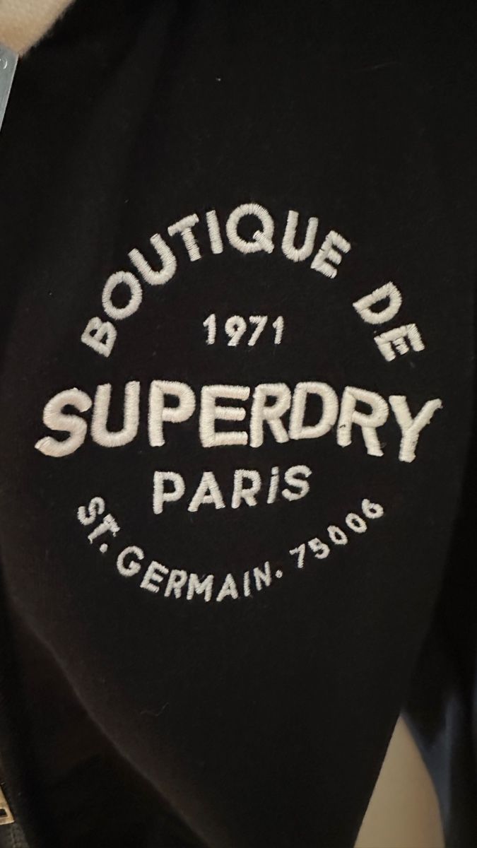 Superdry Giacche: Superdry Kapuzenjacke Teddyfutter Gr. S schwarz Winter warm – Usato da Zürich venduto da Rammis 2