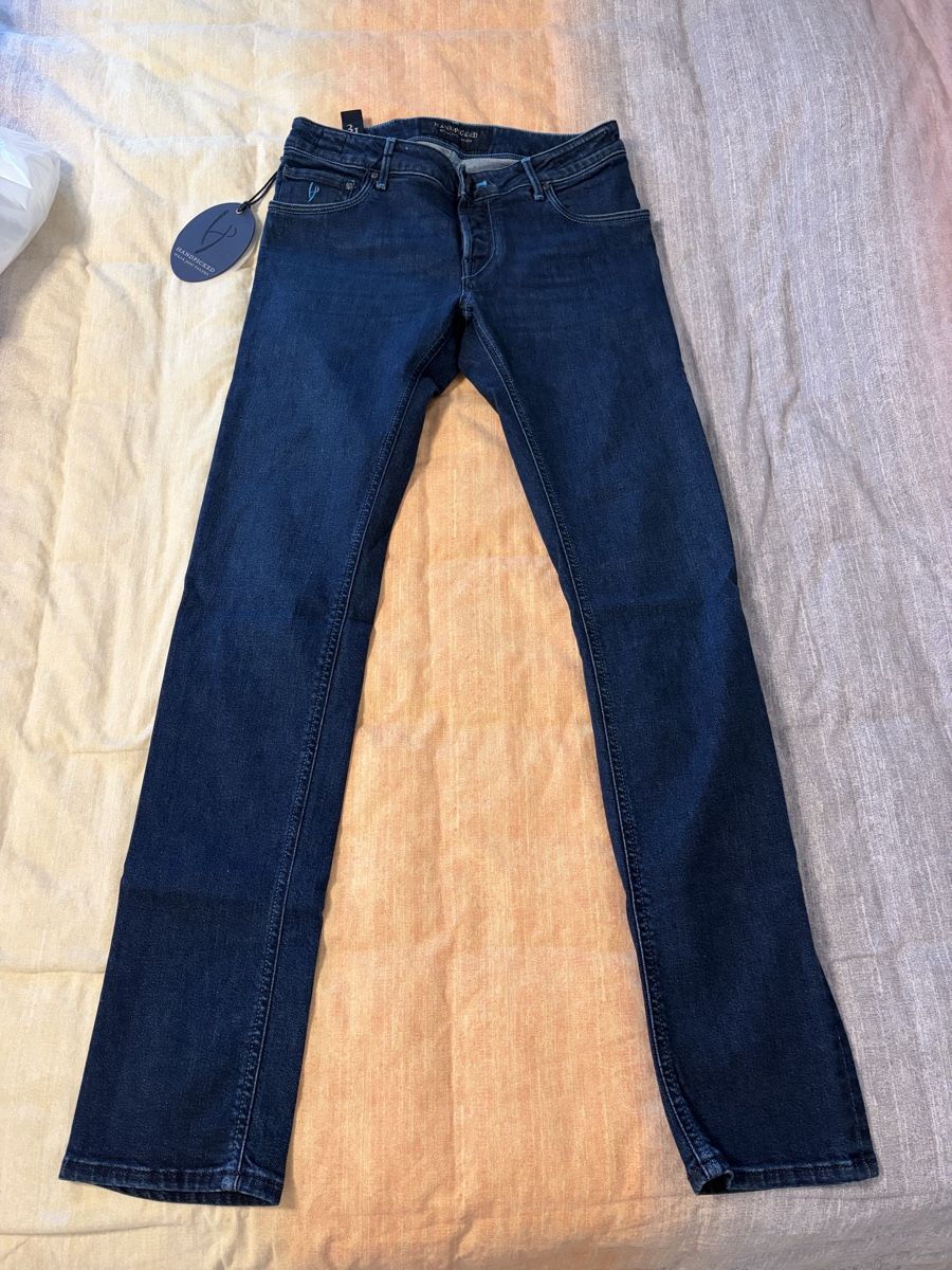 Jeans: Handpicked denim jeans, size 31, new with tags. – Nuovo e nell'imballaggio originale da Zug venduto da emi_7k5j 1