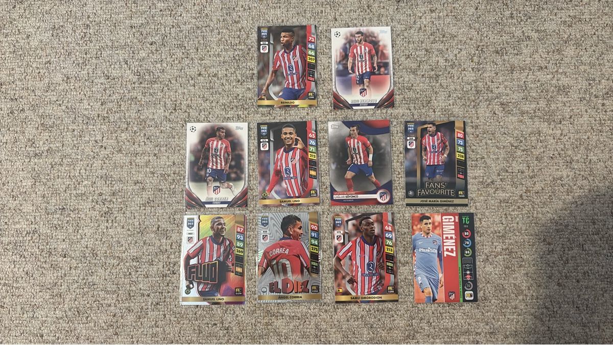 Topps Carte collezionabili: Atletico Madrid - Lot - Trading Cards – Usato da Kaiseraugst venduto da Baum_12