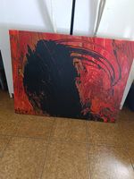 Opera originale unica "IGNIS ABYSSUS" 60x80