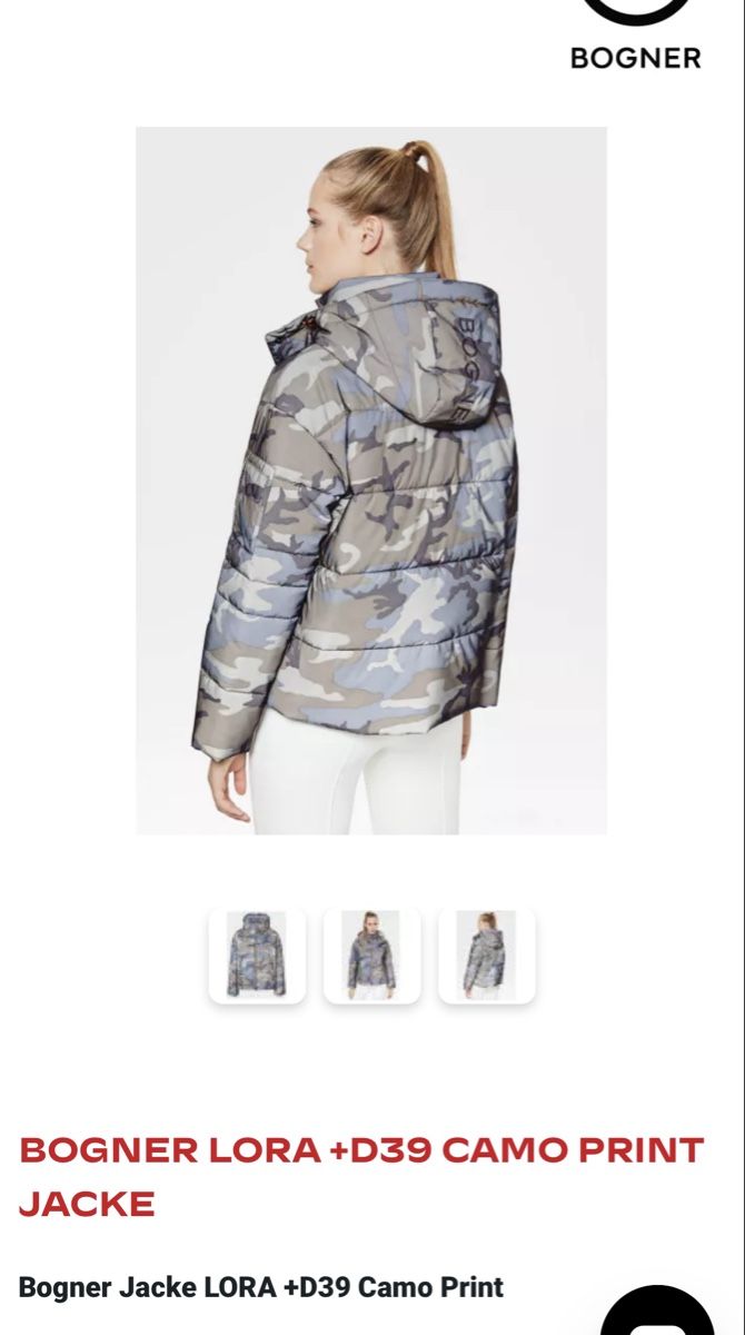 Bogner Giacche: BOGNER SKI JACKE – Usato da Glattpark ( Opfikon ) venduto da anna-zuerich