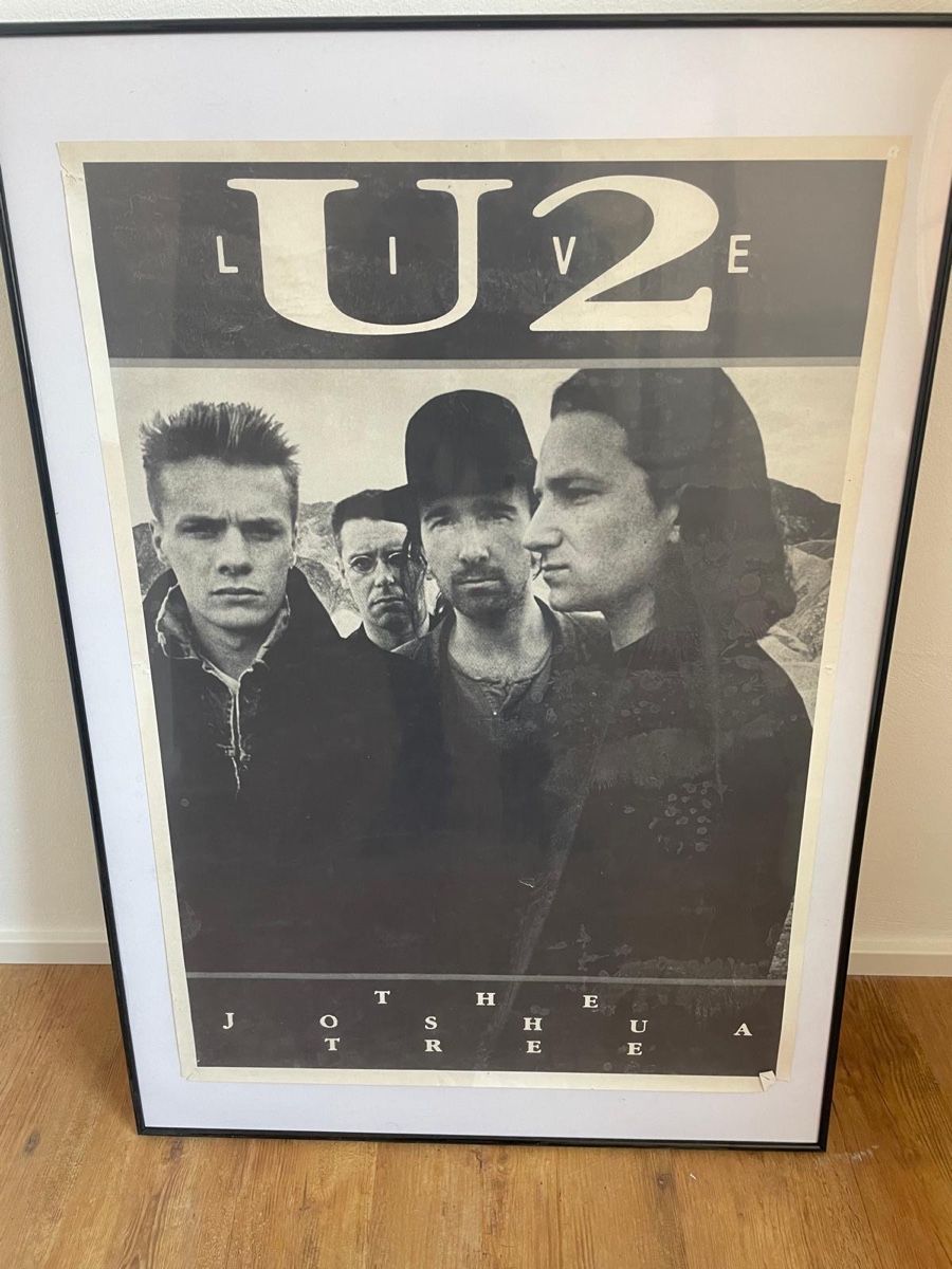 Poster & Bilder: U2 The Joshua Tree Tourposter – Gebraucht aus Zürich von san_n8d9