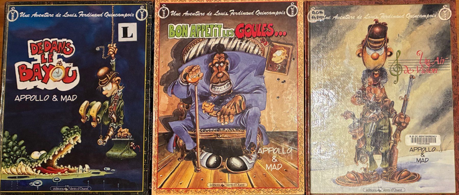 Comics: Les aventures de Louis Ferdinand Quincampoix – Gebraucht aus Moutier von Lebaladin63