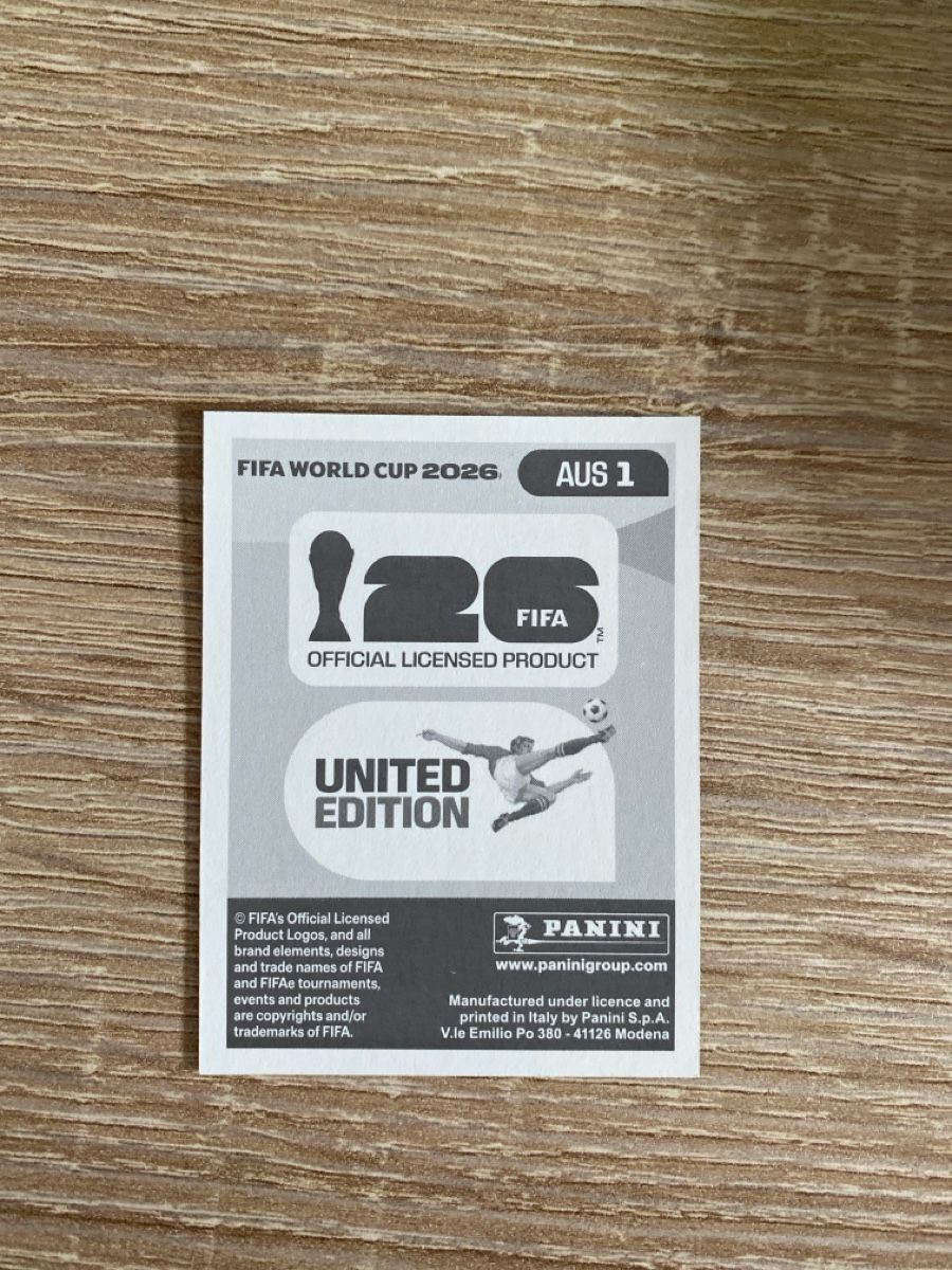 Panini Carte collezionabili: Panini AUS 1 – Nuovo e nell'imballaggio originale da Gränichen venduto da lia_1997_ 1