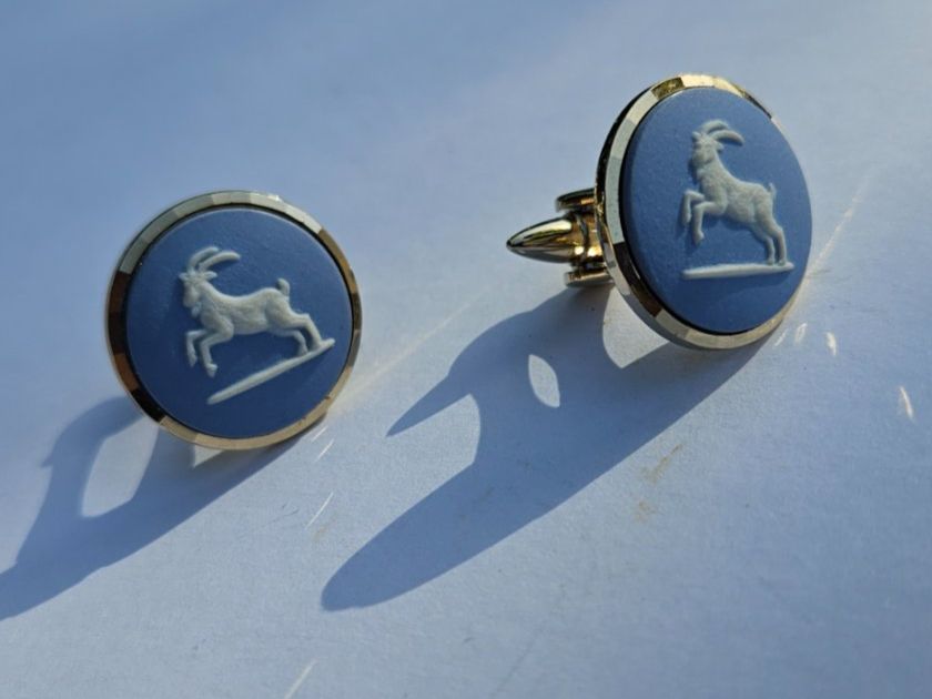 Gemelli: Wedgewood Manschettenknöpfe – Usato da Gränichen venduto da Zmoonlight 1