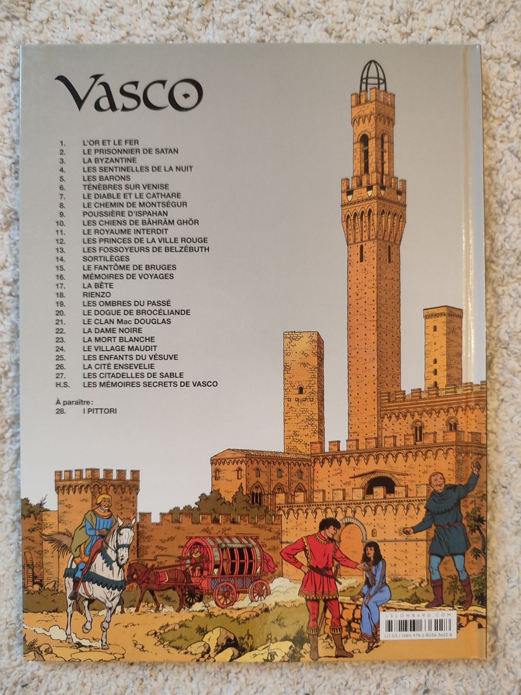 Fumetti: Vasco T27 - Les Citadelles de Sable - EO - TBE – Usato da Bougy-Villars venduto da Vogue 2