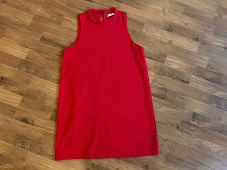 Elegantes rotes MANGO Kleid Gr. S - Top Zustand!