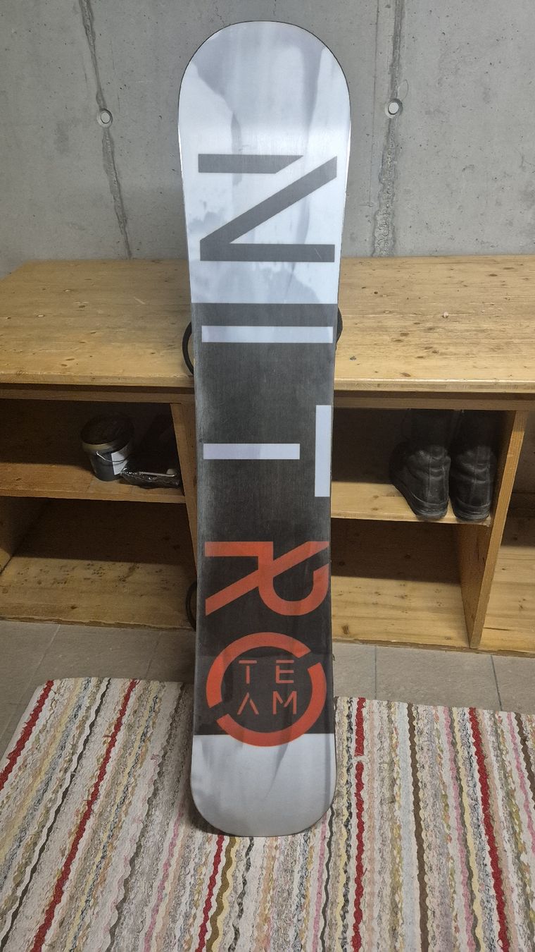 Snowboard Nitro Board: Nitro Snowboard Team 59 Bindungen Nitro STAXX Grösse 162 – Usato da Münster VS venduto da and_d5yp 4
