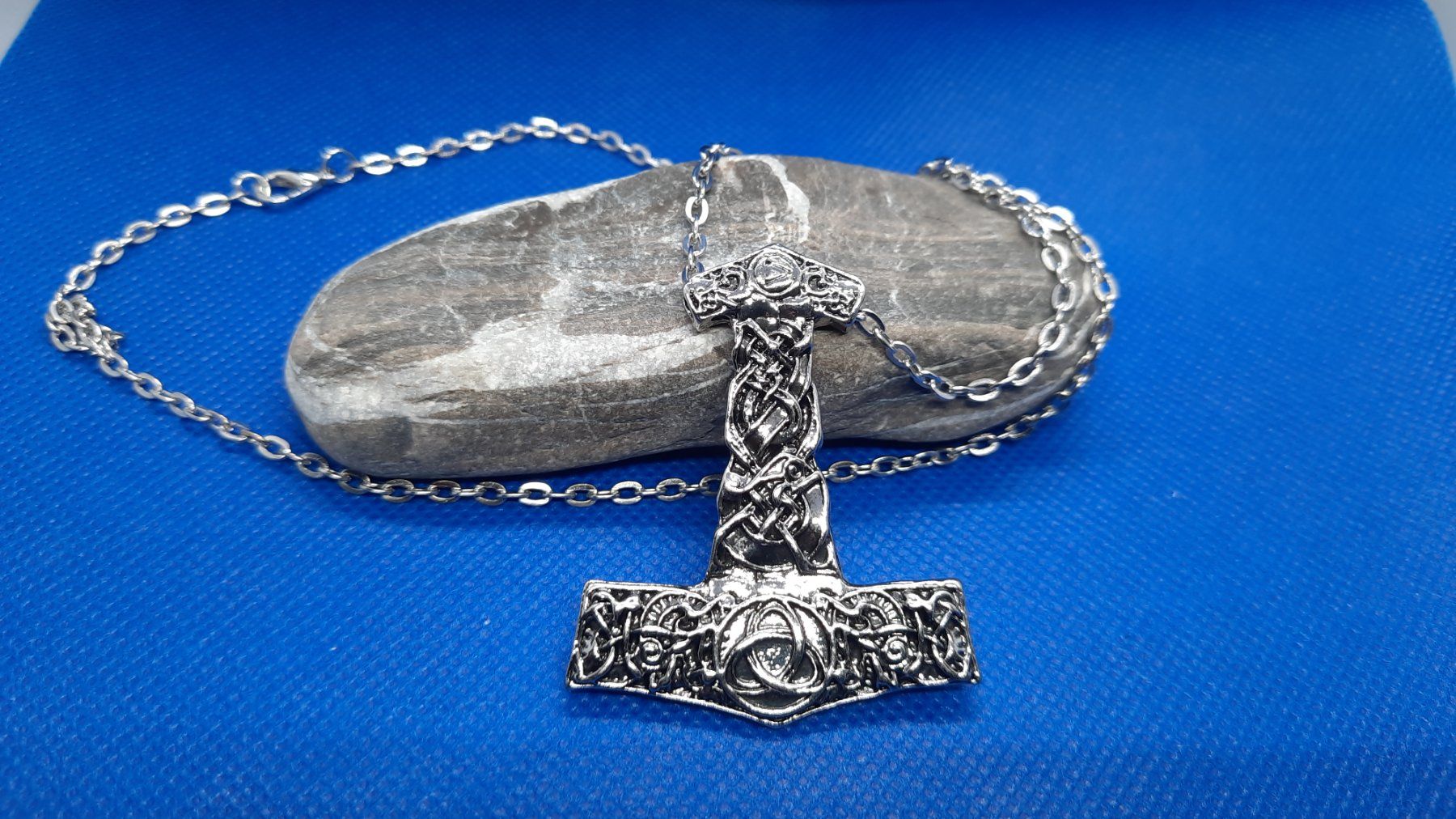 Ciondoli: Thors Hammer Mjölnir Halskette – Nuovo e nell'imballaggio originale da Walenstadt venduto da emynmuil1