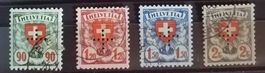 3433C) (DII) Verwaltungsmarken Nr. 14-18, sauber ⊙ Kt. 117.-