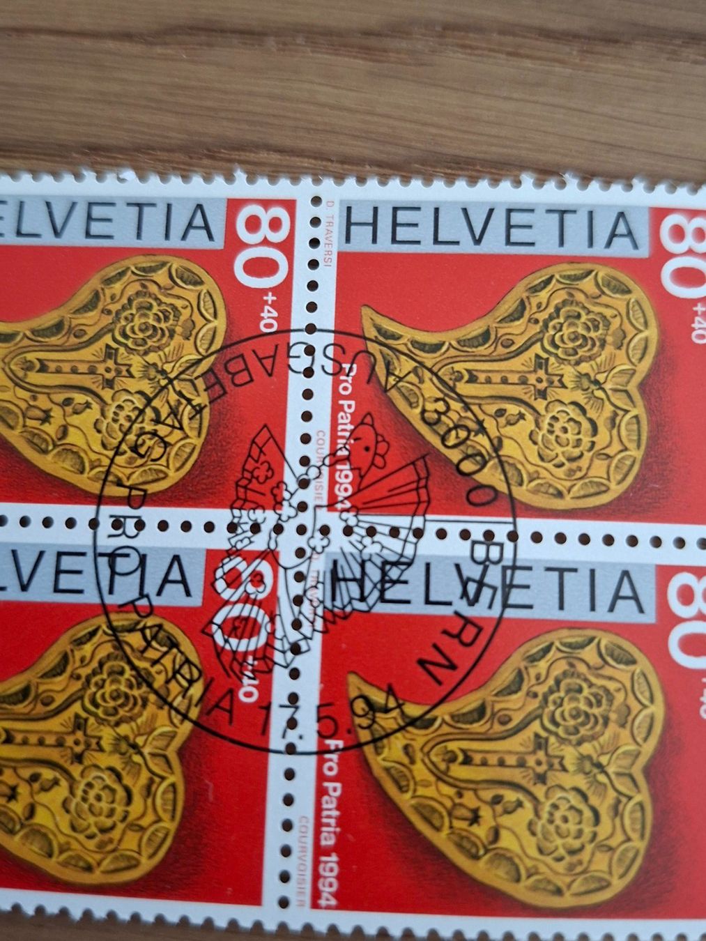 Tutti i francobolli: Markenheftchen: Pro Patria 1994 – Nuovo (secondo la descrizione) da Hinterkappelen venduto da 1399 5
