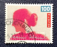 Nr.1367 100 Geburtstag Jeanne Hersch GESTEMPELT  ﻿  
