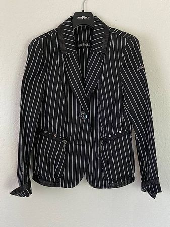 Airfield Sommerblazer blau-weiss gestreift, Gr. 42