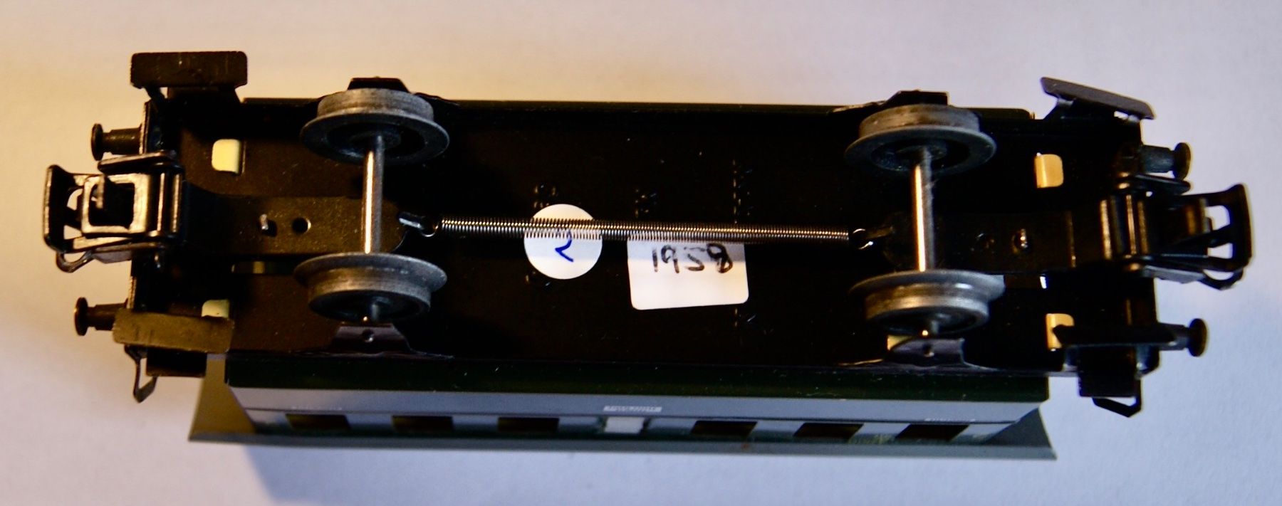 Märklin Modelleisenbahnen: 4 Wagons Marklin 4000.5, Bi 18t, 1958 – Gebraucht aus Morrens VD von alain50 3