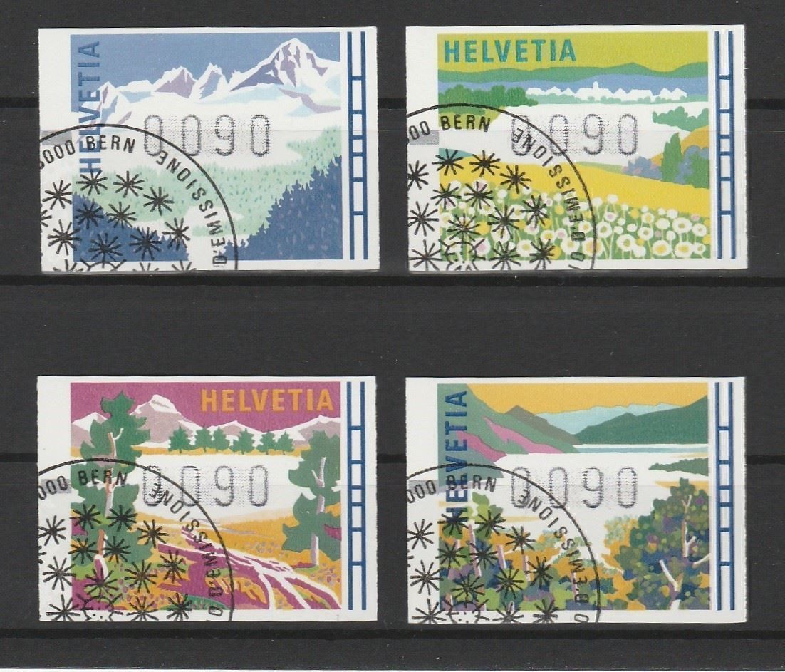 Tutti i francobolli: Serie 11-14 mit Et Stempel – Usato da Oberglatt ZH venduto da Wiedmi6