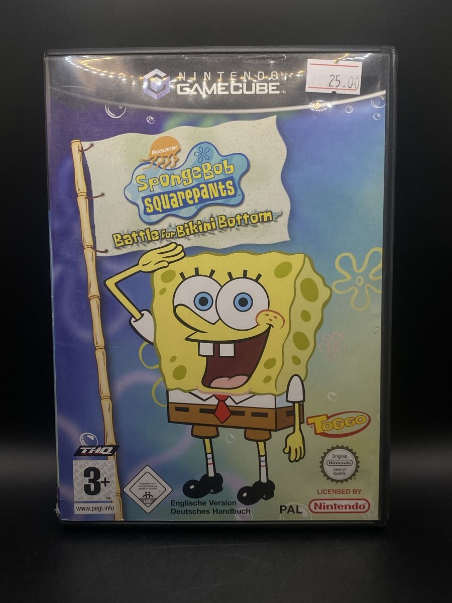 Nintendo Spiele: SpongeBob: Battle for Bikini Bottom Nintendo GameCube PAL EN – Gebraucht aus Kirchberg BE von swiss_slab