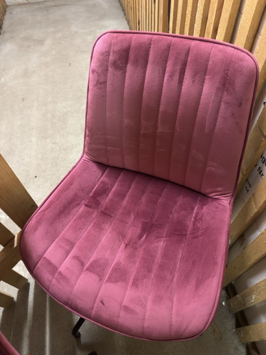 Sedie: 2 Stühle Samt Rosa Drehbar – Usato da Arlesheim venduto da Eli_77 1
