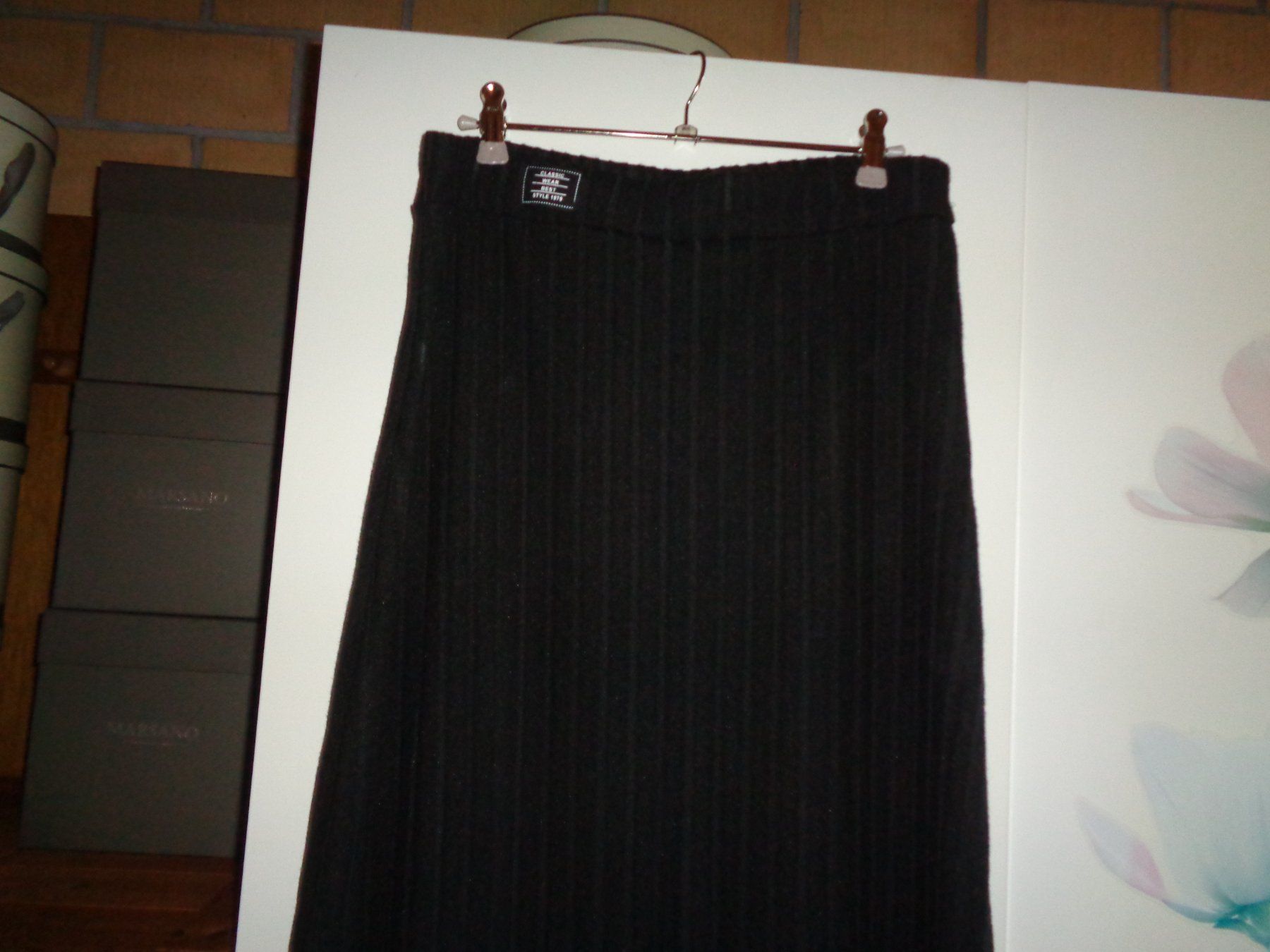 Gonne: *** schwarzer Maxi Rock mit Seitenschlitz *** – Usato da Othmarsingen venduto da Leuchtturmlady 2