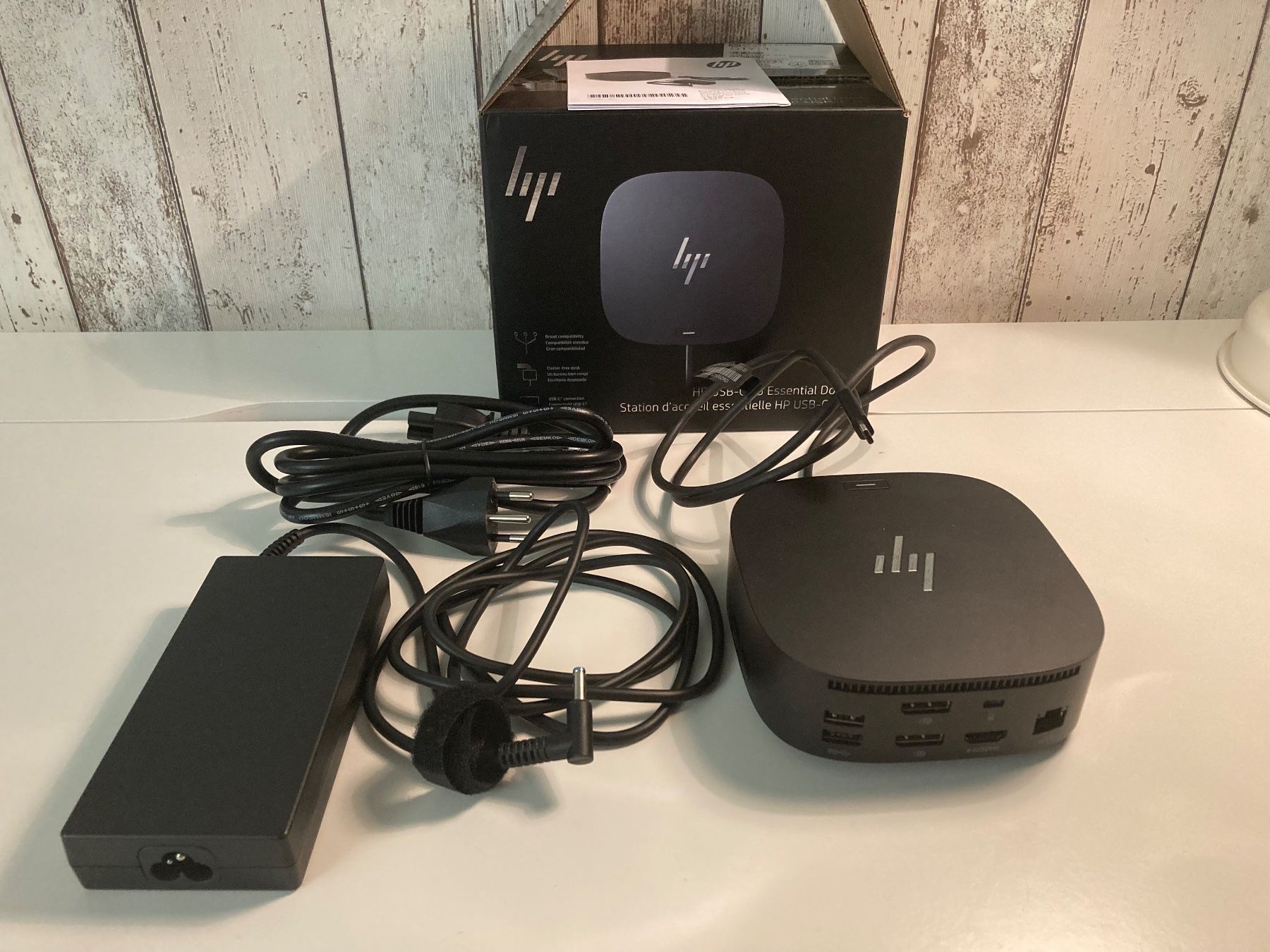 Docking station: HP USB-C Dockingstation G5 mit Netzteil und Kabeln – Usato da Frasnacht venduto da Nagel8