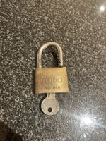 Vorhängeschloss GODO Nr. 840 Messing mit 1 Schlüssel guter Z