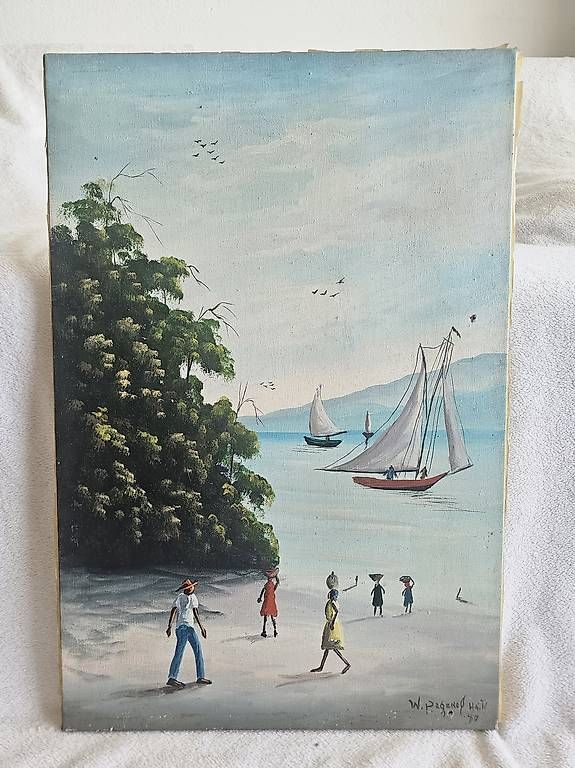 Dipinti: Peinture année 1980 – Usato da Lausanne venduto da pat_6plk 2