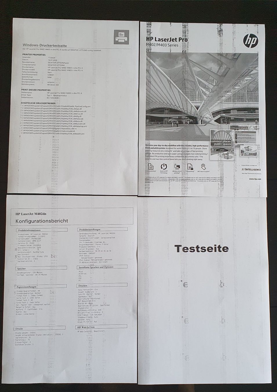 Stampanti: Drucker HP Laserjet Pro M402dn – Difettoso da Giswil venduto da online-Brockenhaus 7