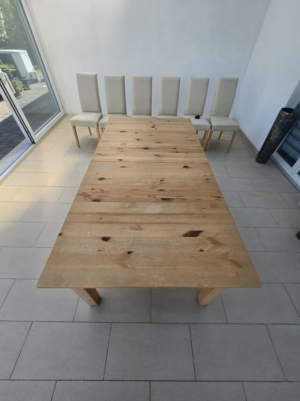 Ikea Set di tavolo e panche: Tisch mit 6 Stühlen – Usato da Dürnten venduto da Anbra1 6