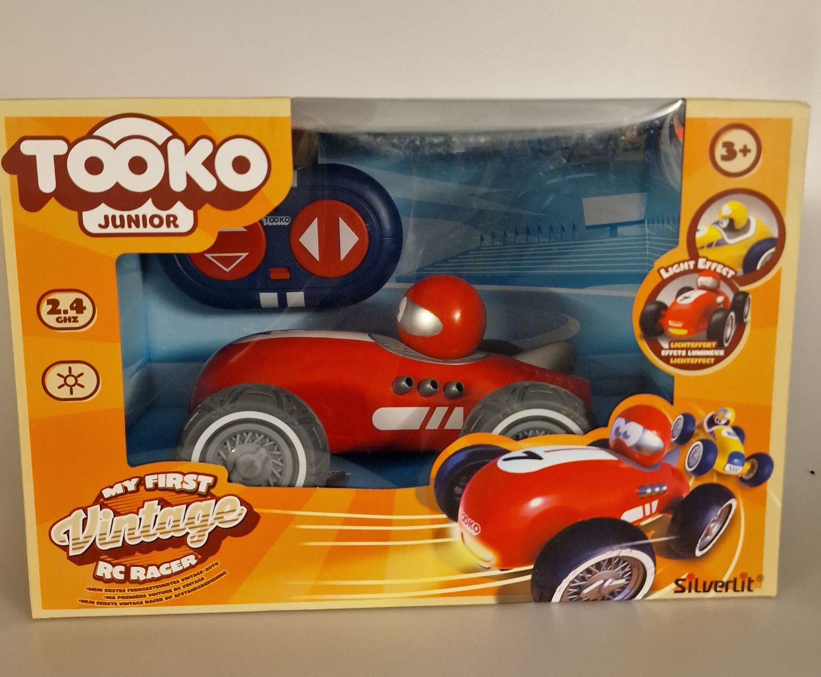Spielzeuge: TOOKO Junior RC Rennauto Vintage Retro Neu – Neu und originalverpackt aus Oberuzwil von aseinkaufswelt