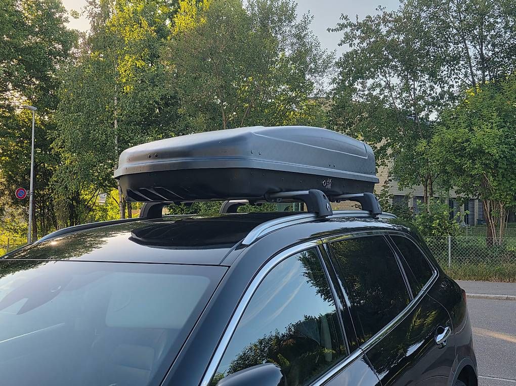 Box da tetto: Renault Koleos Dachbox inkl. Original Dachträger – Usato da Schmerikon venduto da barautoankauf 4