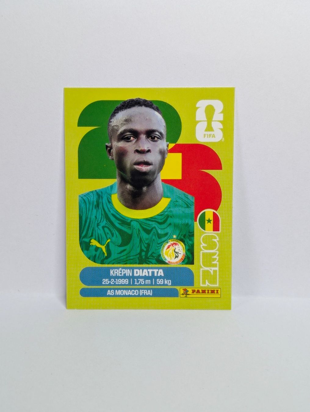 Panini Carte collezionabili: Panini WM 2026 - SEN 20 - Krepin DIATTA SENEGAL – Nuovo (secondo la descrizione) da Founex venduto da amel89