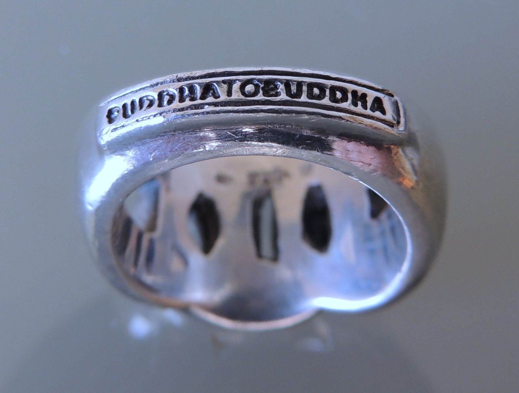 Anelli: BUDDHATOBUDDHA Silber 925 Fingerring Gr. 54 – Usato da Waldenburg venduto da schaller707 3