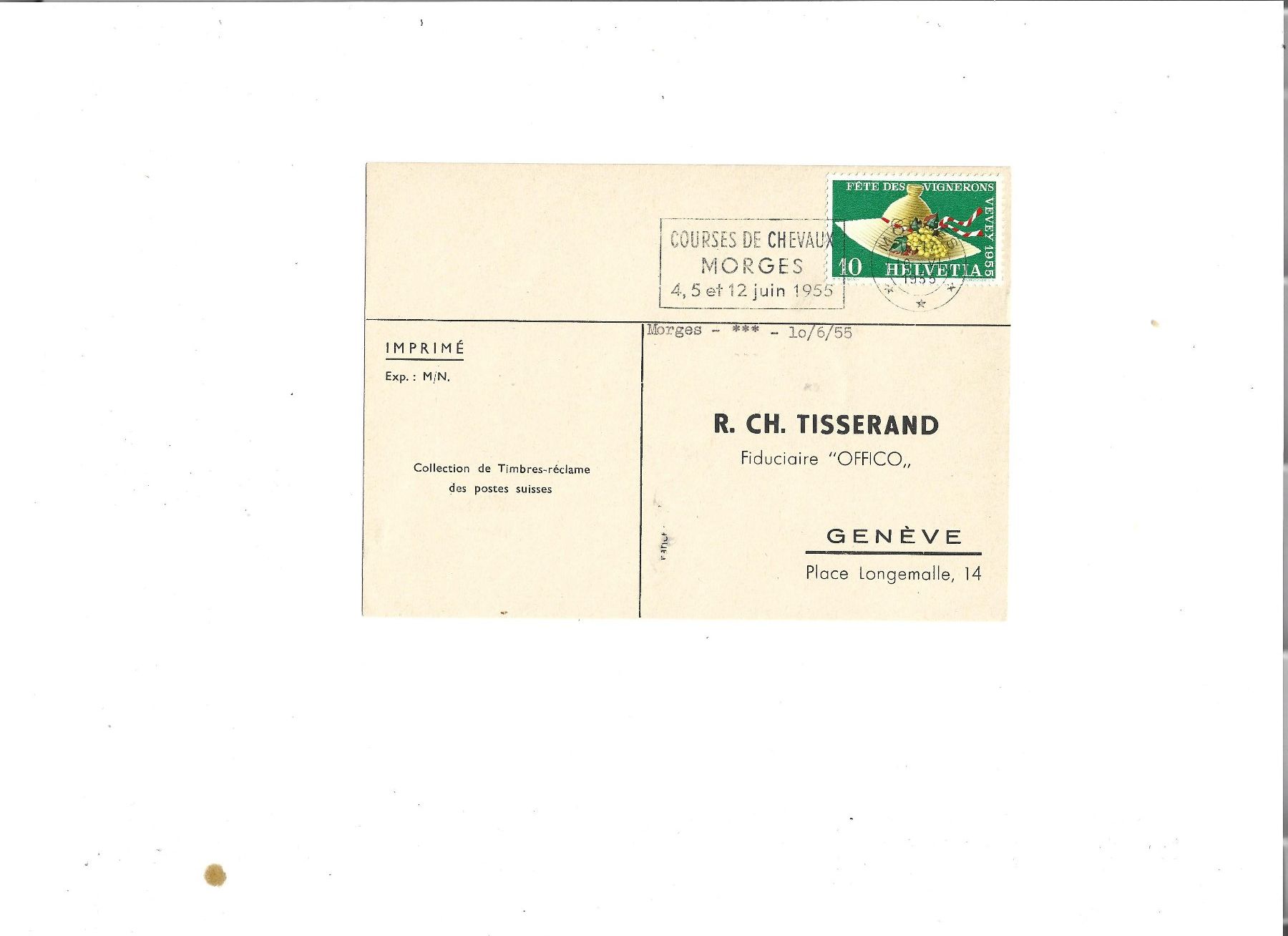 Tutti i francobolli: lettre philatélique, Briefmarkenbrief – Usato da Delemont venduto da toutdubon11