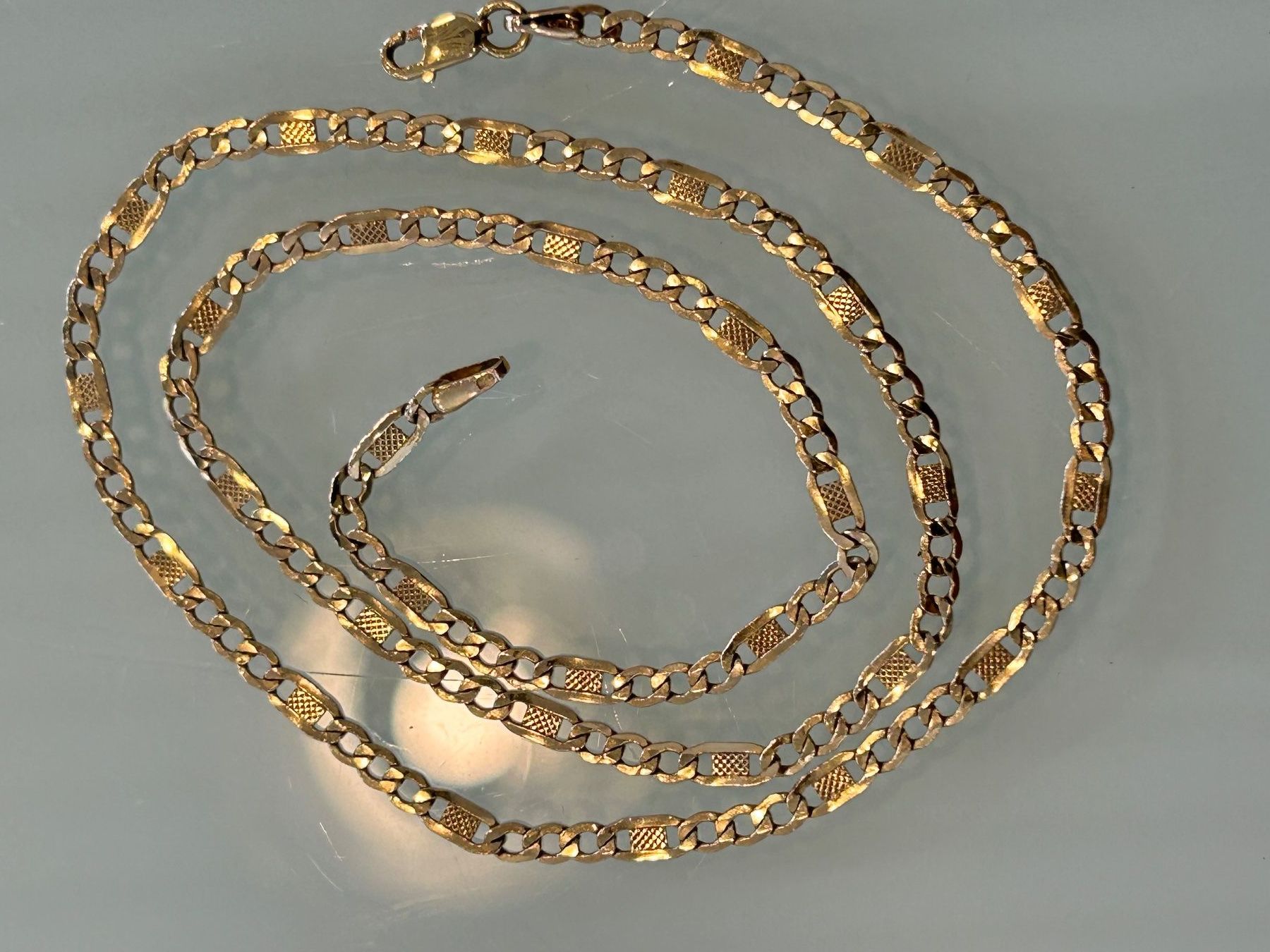 Catenine: 585er 14 karat goldkette 45 cm lang – Usato da herisau venduto da hb_gold