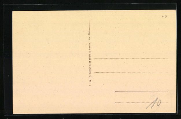 Cartoline postali: AK Brugg, Ortspartie am Abend – Usato da Berlin venduto da bartko-reher 1
