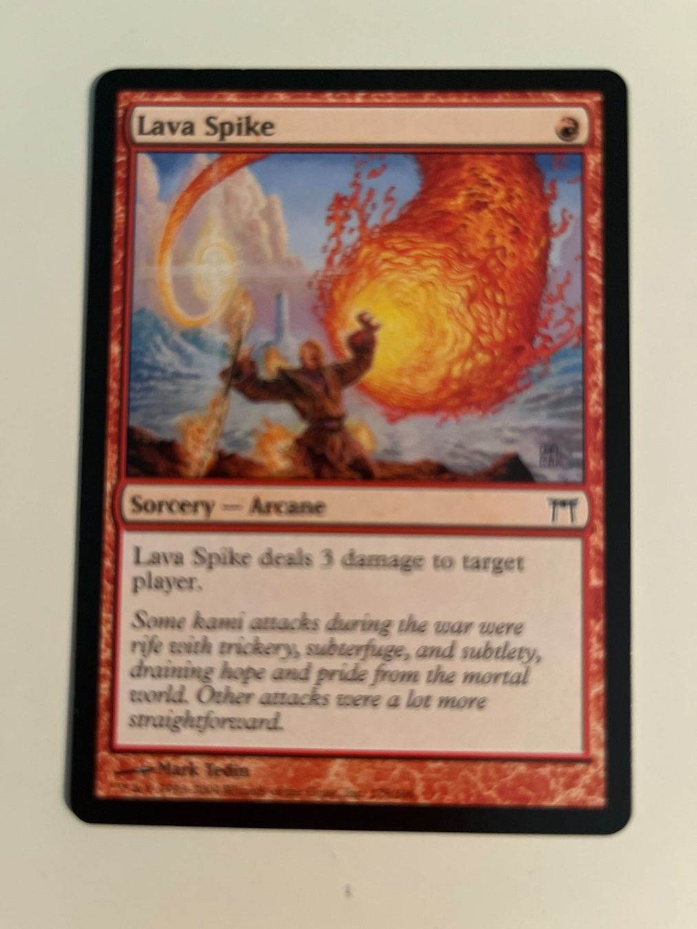Magic The Gathering Carte collezionabili: 1 x Lava Spike - Magic: The Gathering - MtG – Usato da Kriens venduto da Shadi1980