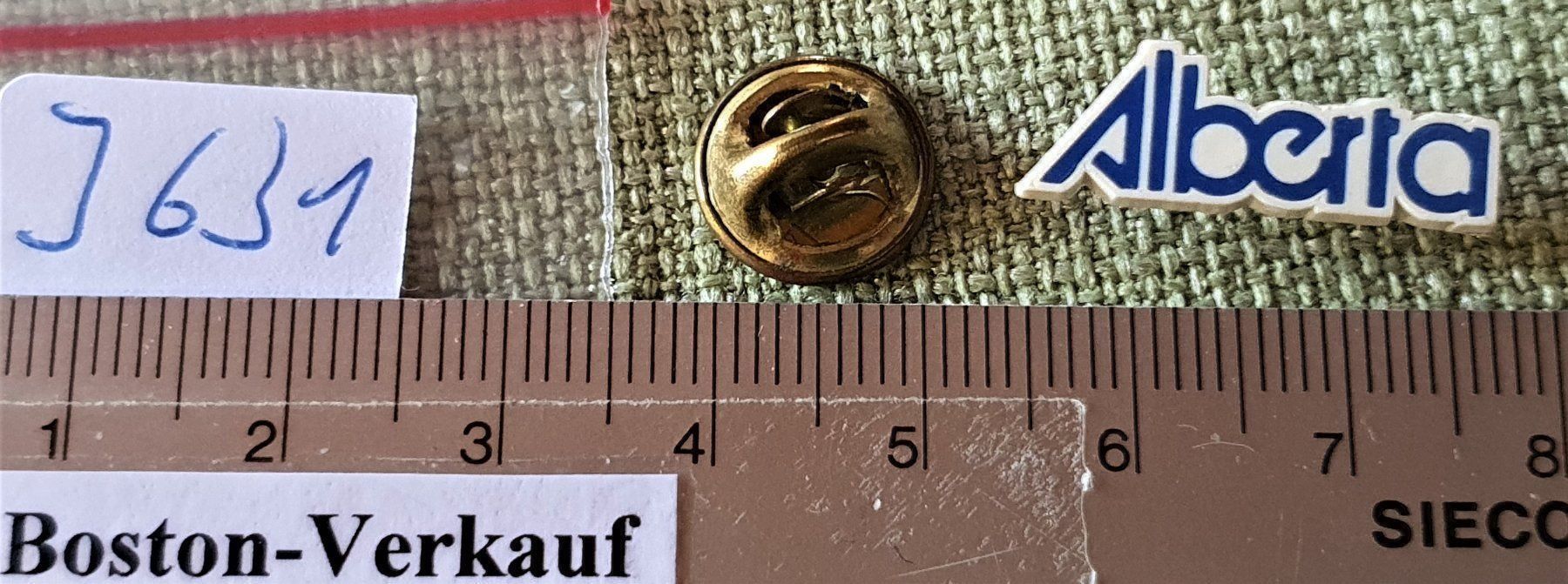 Placchette & Badge: J631 - Pin Canada Ski Alberta – Usato da Reinach BL venduto da Boston-Verkauf 2