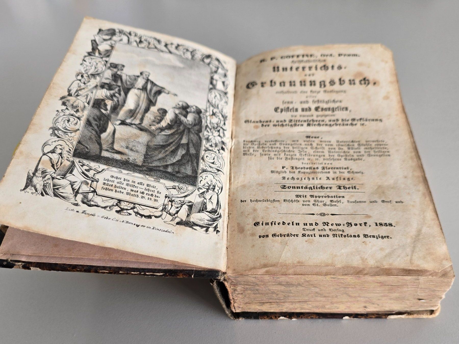 Libri: altes Buch von 1858 – Usato da Wil SG venduto da schnups13 1