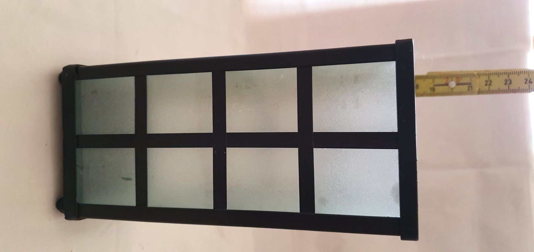 Tutte le decorazioni: Windlicht mit Milchglas Scheiben – Usato da Läufelfingen venduto da jac_vp95 2