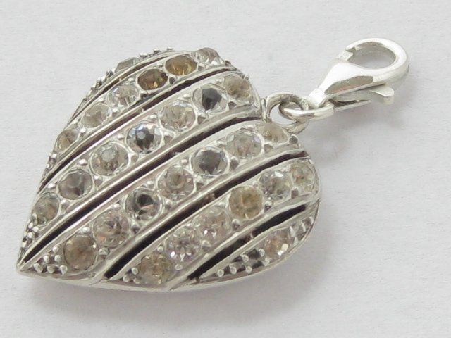 Anhänger: Vintage Anhänger Silber 925 Herz – Gebraucht aus Ermatingen von Decovin 3
