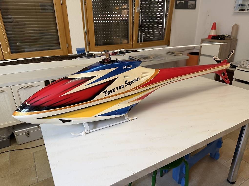 RC Modellbau: T Rex 760 Superior – Gebraucht aus Mollis von Lsos15