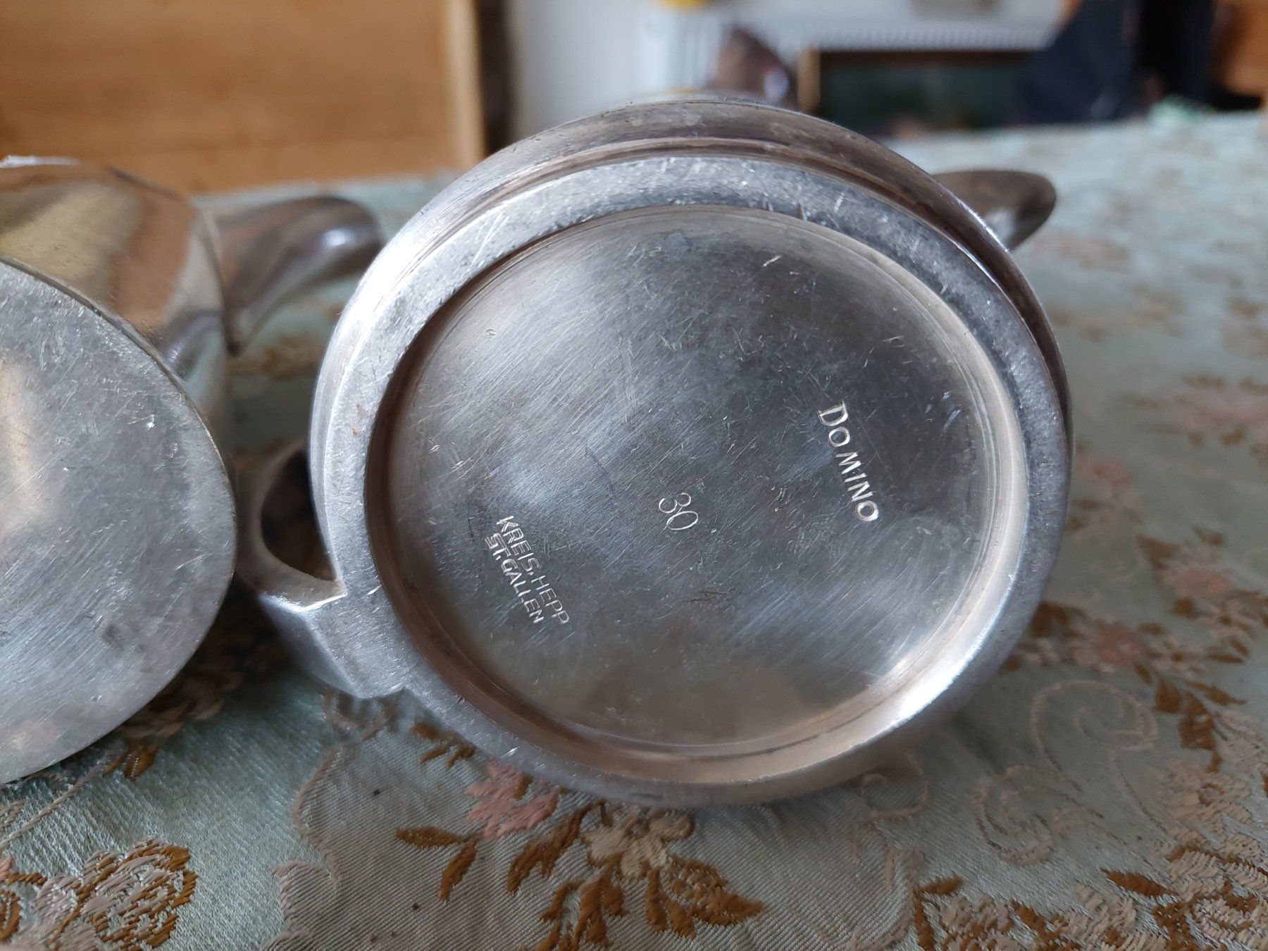 Ciotole: Versilbertes Kaffee Set – Usato da Siblingen venduto da rantiques 4