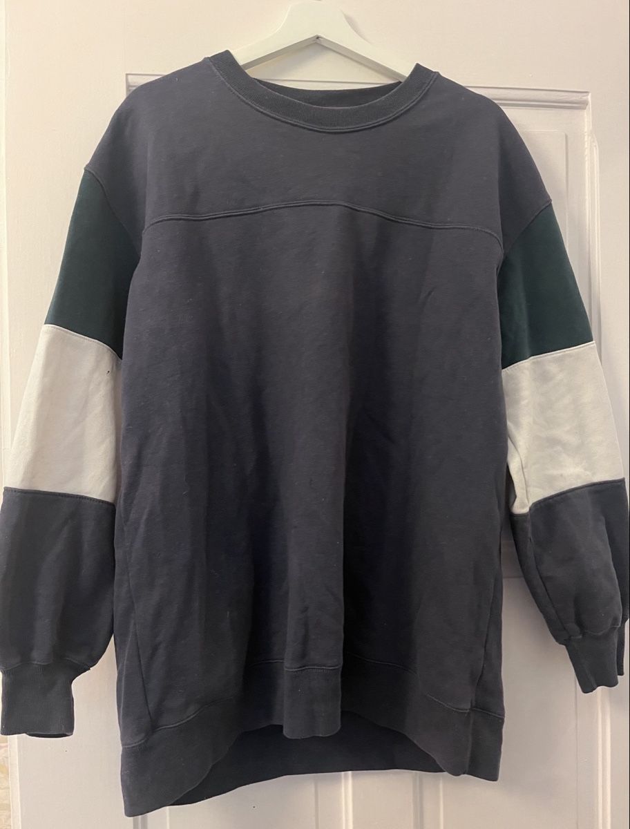 Abercrombie Pulls & Sweat-shirts: Pullover Blau Grün Weiss – D'occasion à Basel par guguu2012
