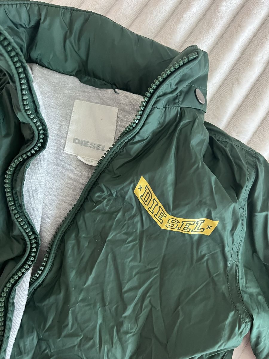 Diesel Jacken & Mäntel: DIESEL JACKE DUNKELGRÜN GR 110/116 – Gebraucht aus Basel von theo-g77 1