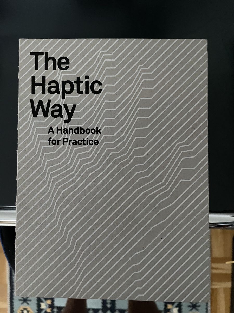 Libri: The Haptic Way A Handbook for Practice Book – Usato da Solothurn venduto da cigarfriend