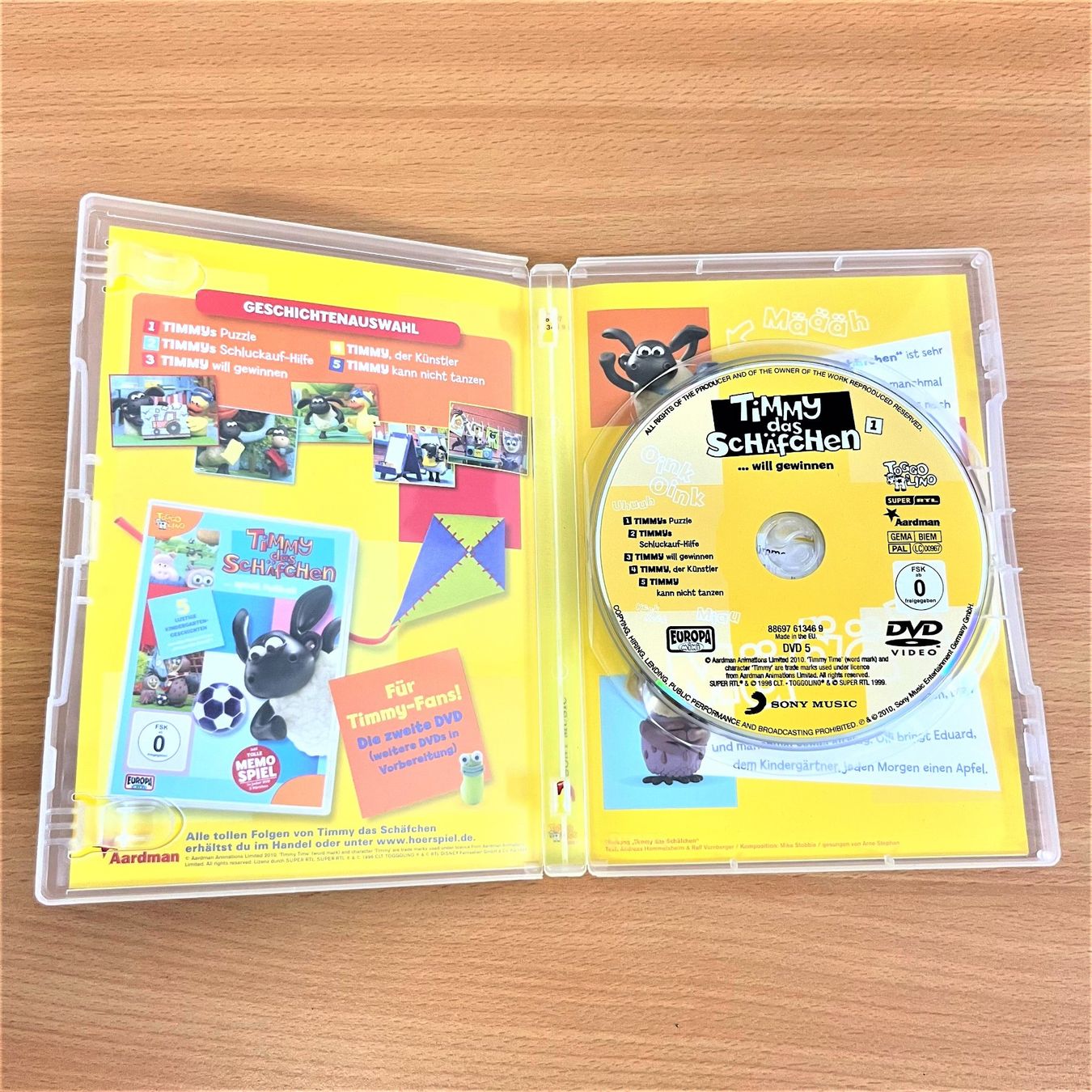 Alle DVDs: DVD - Timmy das Schäfchen - Vol. 1 – Gebraucht aus Amlikon-Bissegg von allerlei-versand 1