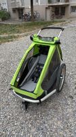 Veloanhänger Croozer Kid 1 mit viel Zubehör