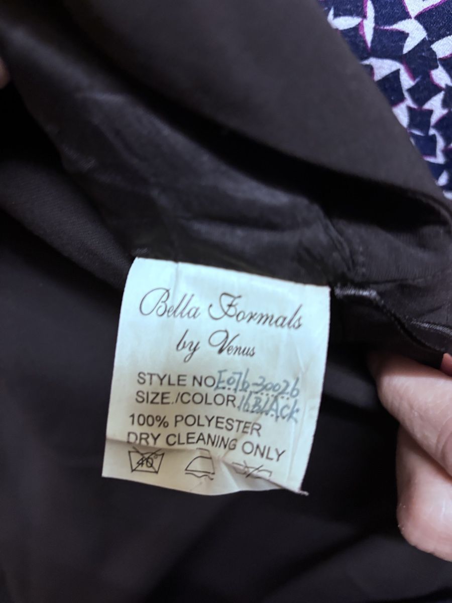 Vestiti: Robe de soirée noire Bella Formals. – Nuovo (secondo la descrizione) da Vevey venduto da mar_q6ms 6