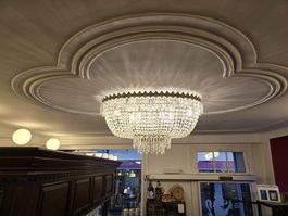 Vintage Kristall Lüster/Lampe - Top Zustand!