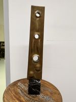 Original Bronzeskulptur Sign, JC. JATON