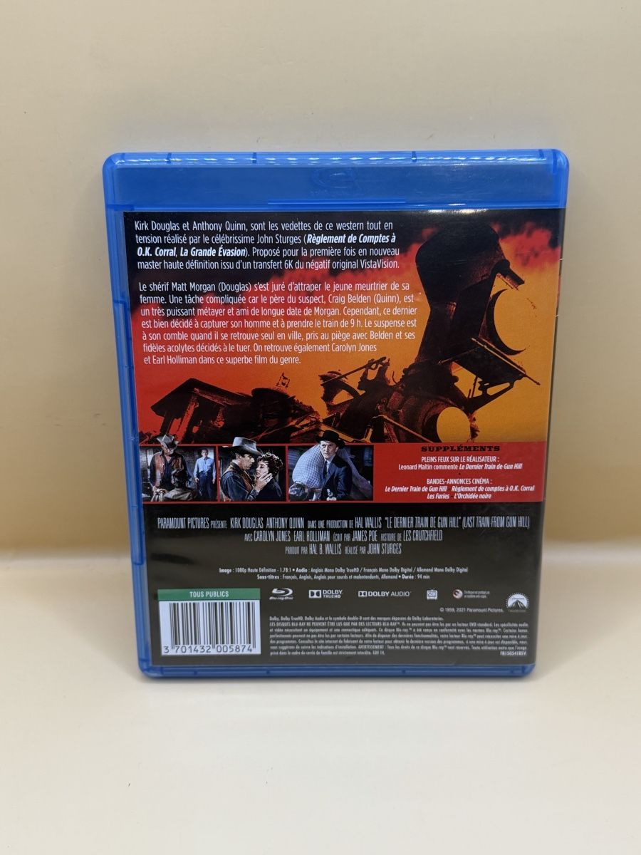 Tous les DVDs: Blu-ray Le dernier train Gun Hill – D'occasion à Genève par sho_67qj 1